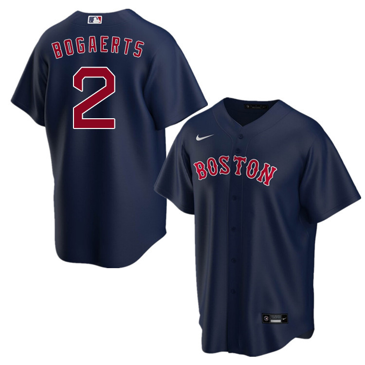 Nike Men #2 Xander Bogaerts Boston Red Sox Baseball Jerseys Sale-Navy